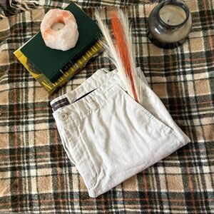 Dockers Women's Cream and White Trousers